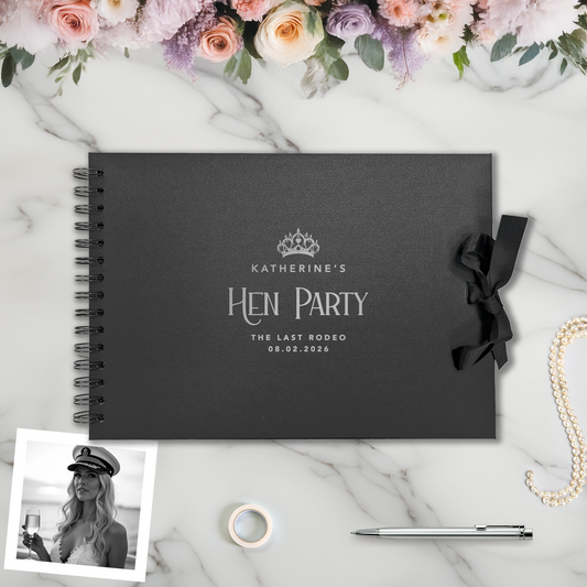 Personalised Hen Party A4 Scrapbook Album