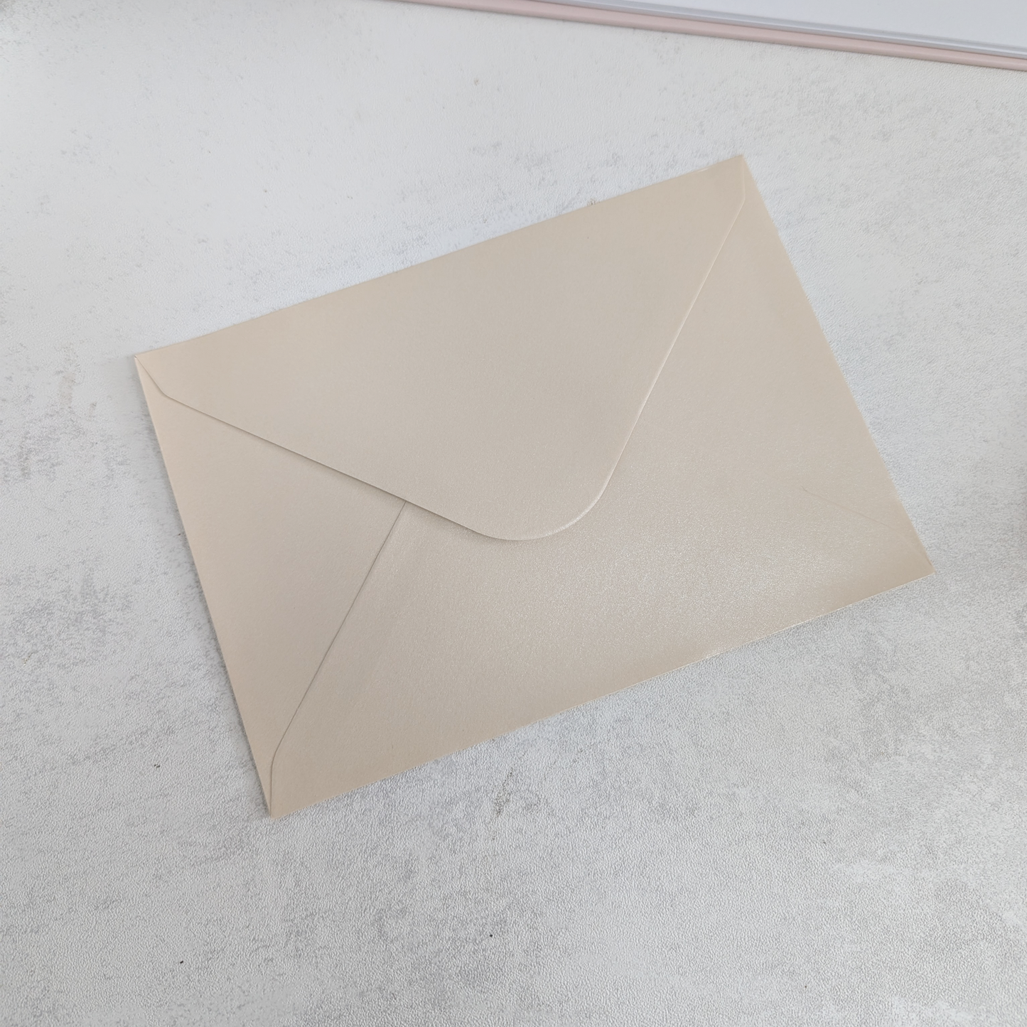 A6 Ivory Pearl Card & Envelope - Ideal for Letters to the Bride Scrapbook - Pack of 5