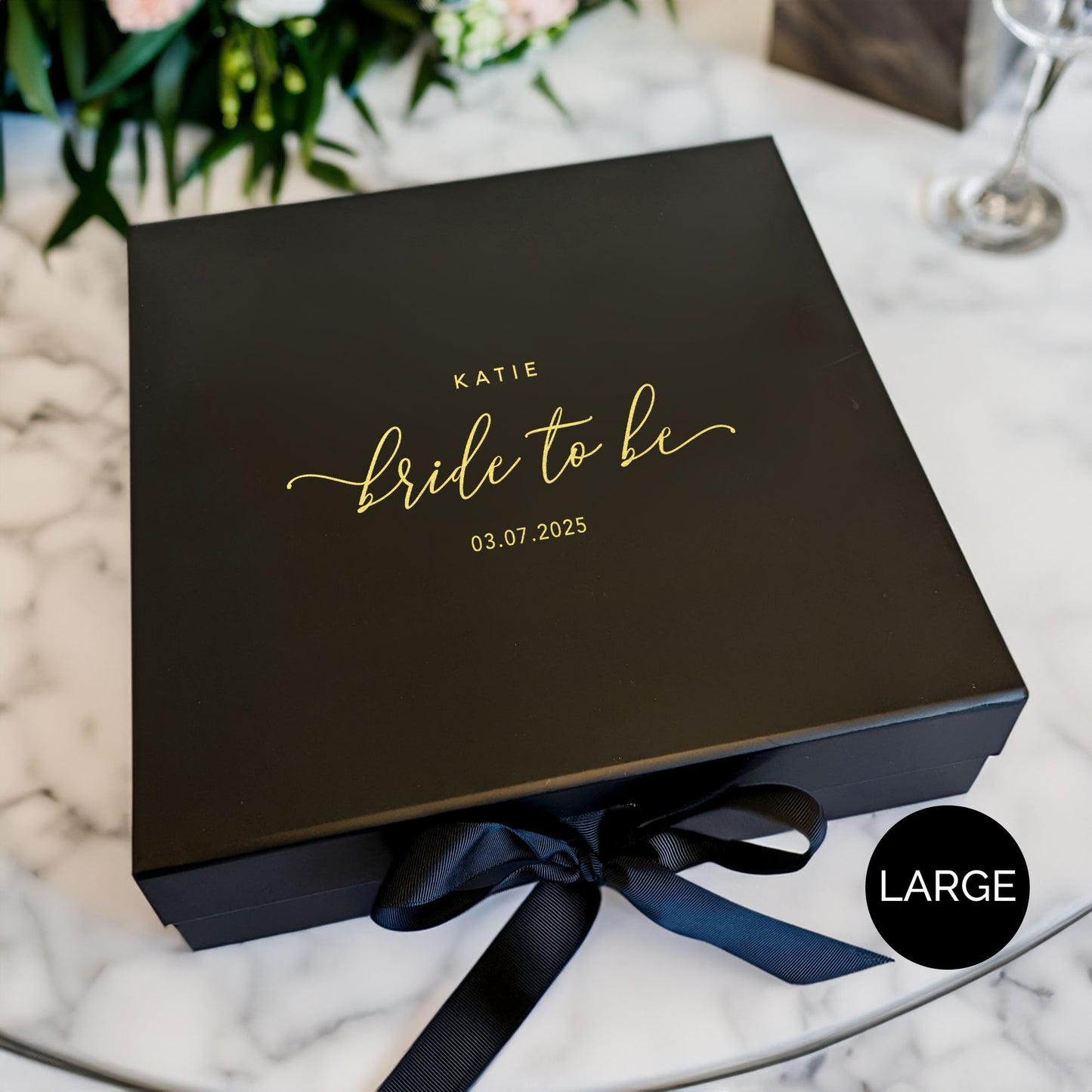 Bride To Be Gift Box - Multi Size - Personalised