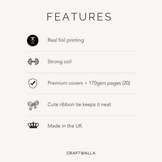 Personalised Hen Party A4 Scrapbook Album – Personalised Scrapbook Memory Book Photo Album