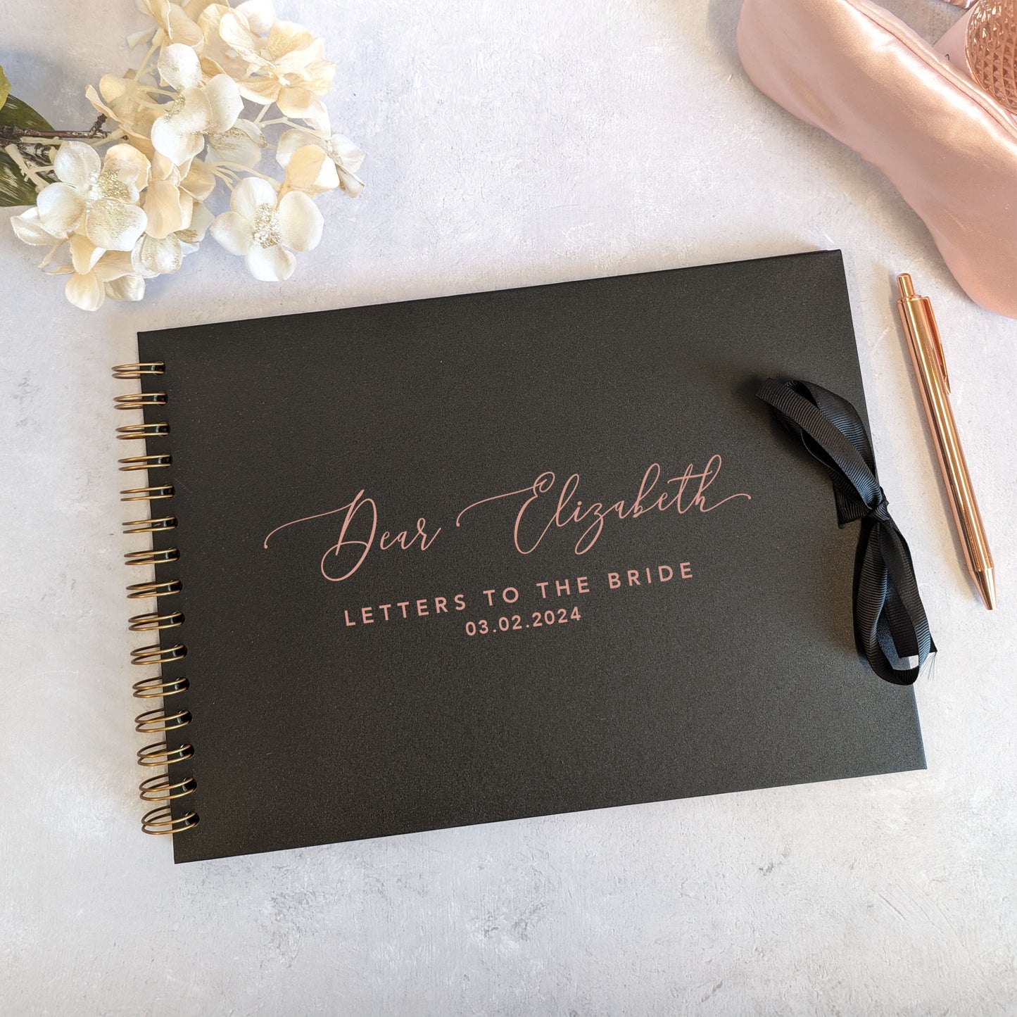 Dear Personalised Letters to the Bride A4 Scrapbook Album - Personalised