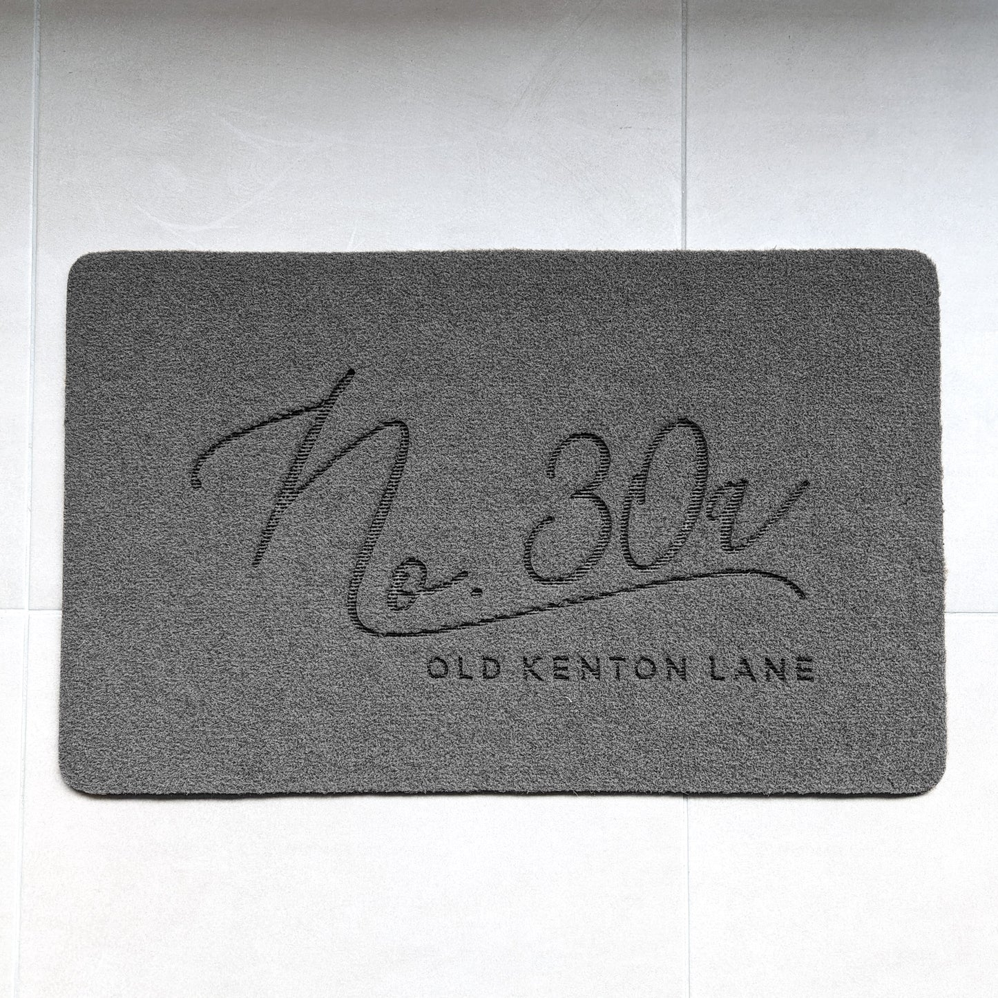 Custom Address Doormat - Personalised - Weatherproof