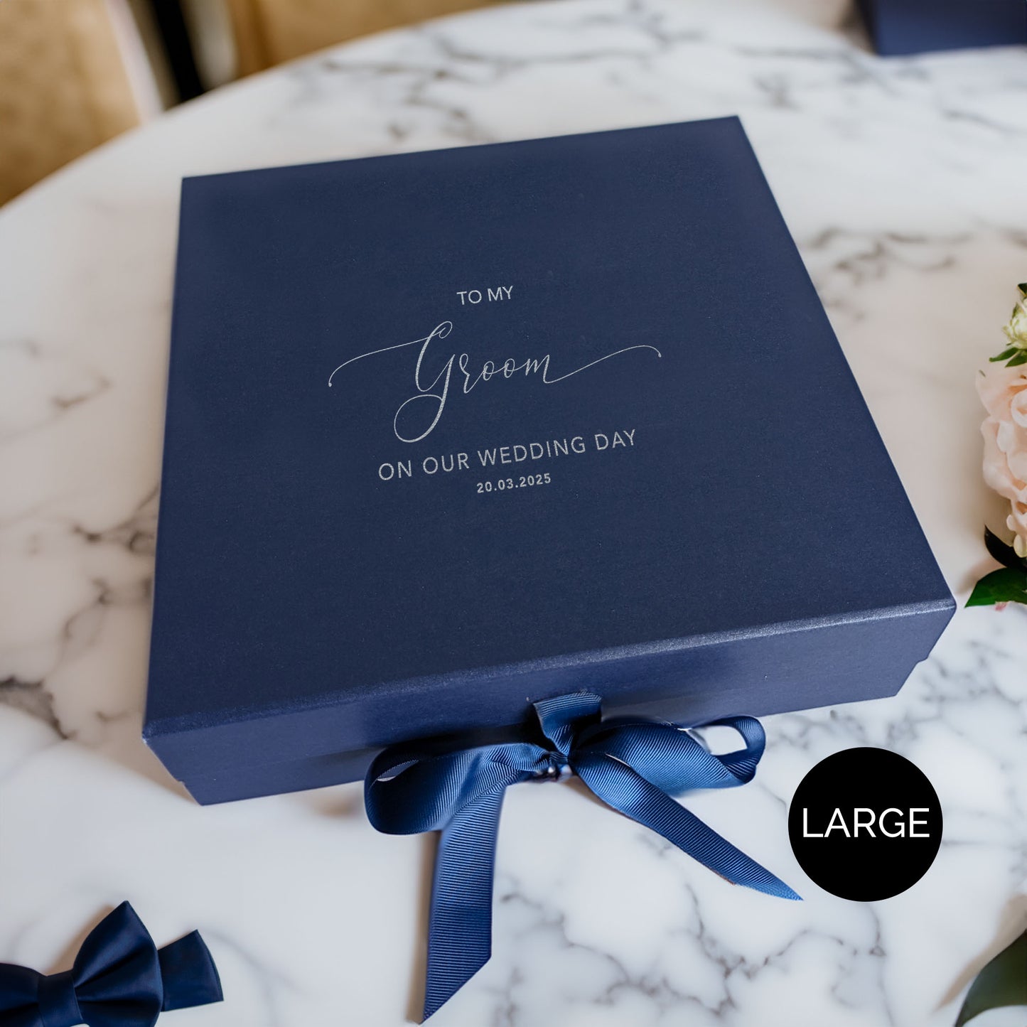 To My Groom Gift Box - Personalised - Multi Size