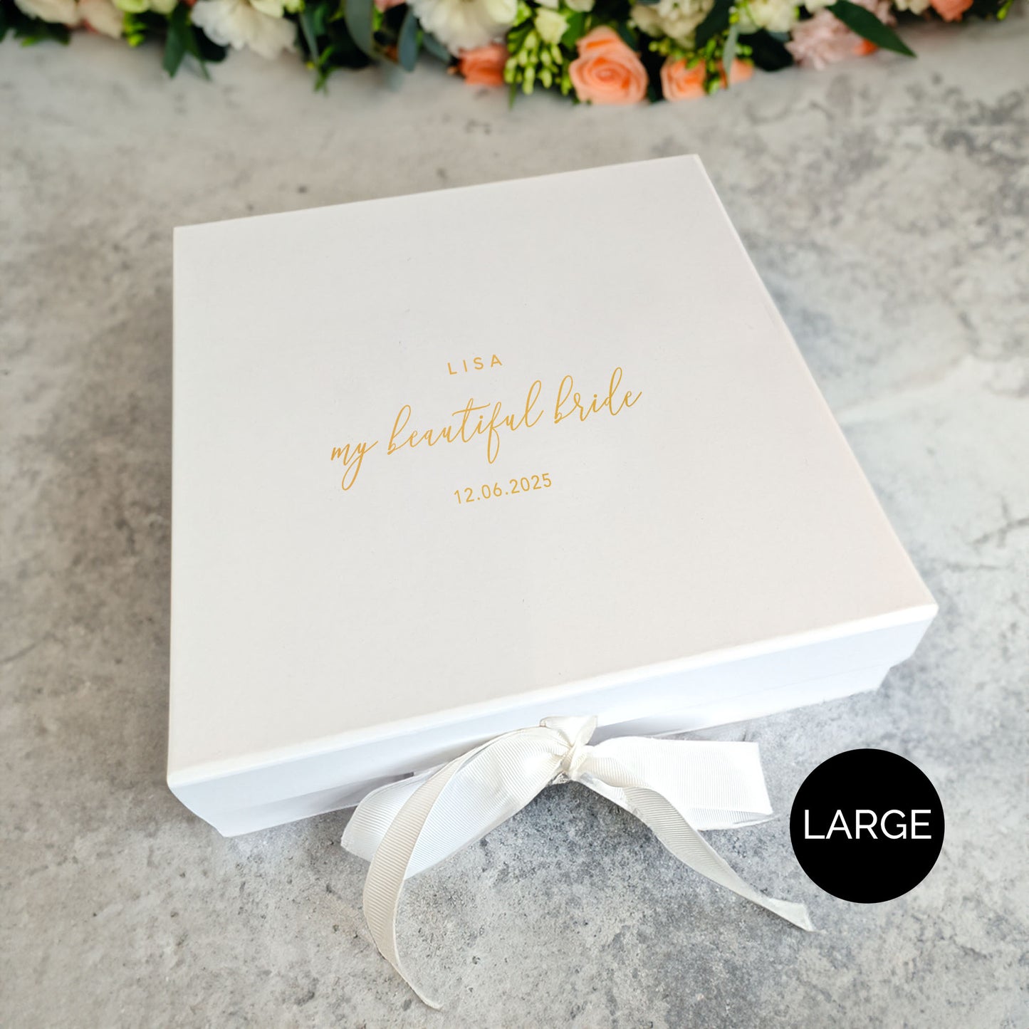 My Beautiful Bride Gift Box - Multi Size - Personalised