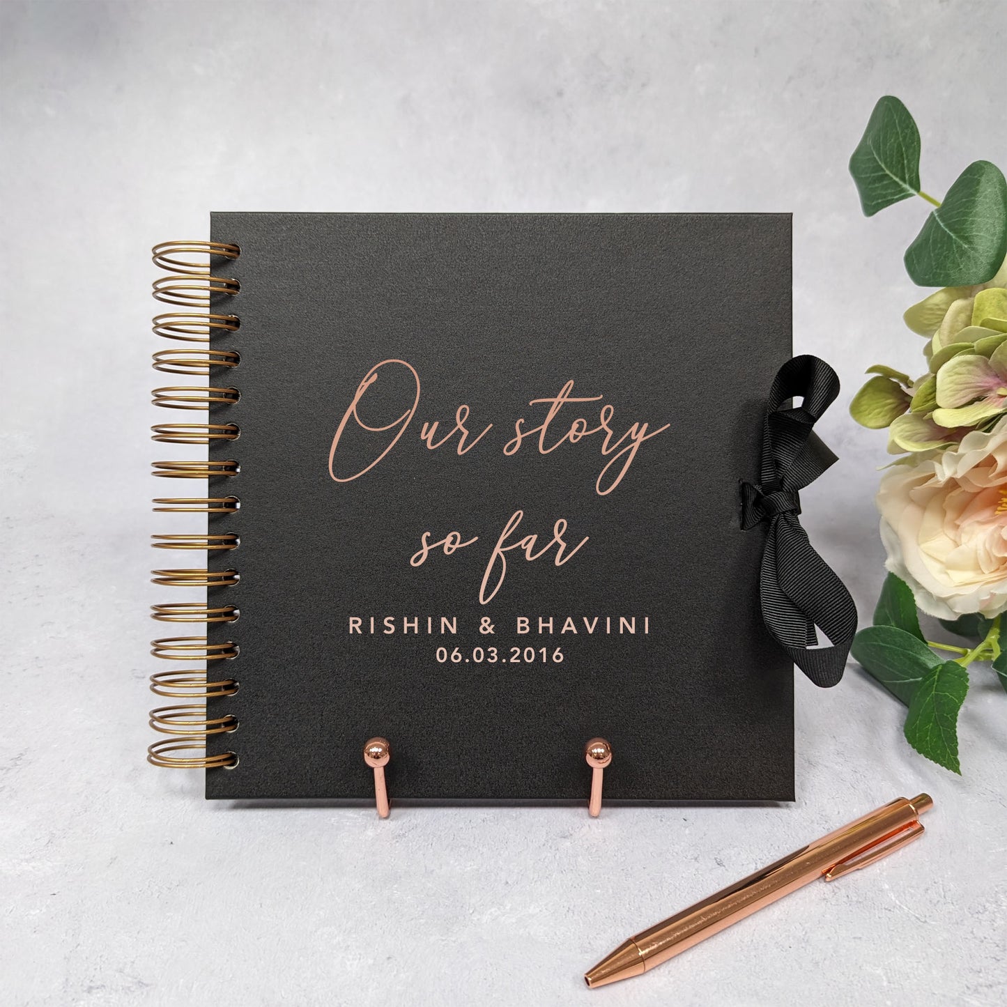 Personalised Anniversary Scrapbook - 'Our Story So Far'