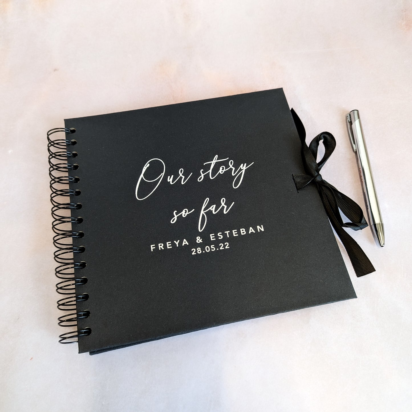 Personalised Anniversary Scrapbook - 'Our Story So Far'
