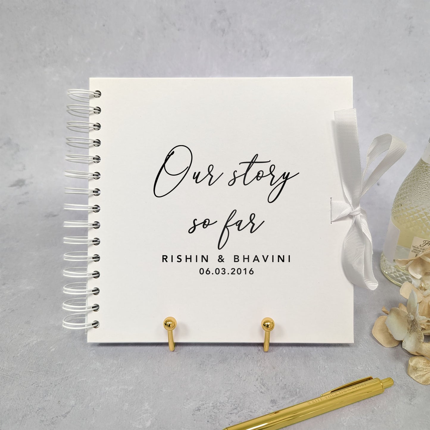 Personalised Anniversary Scrapbook - 'Our Story So Far'
