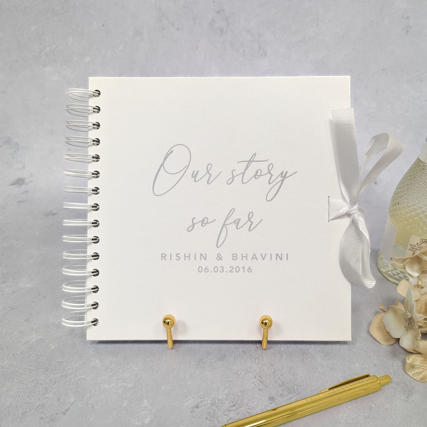 Personalised Anniversary Scrapbook - 'Our Story So Far'