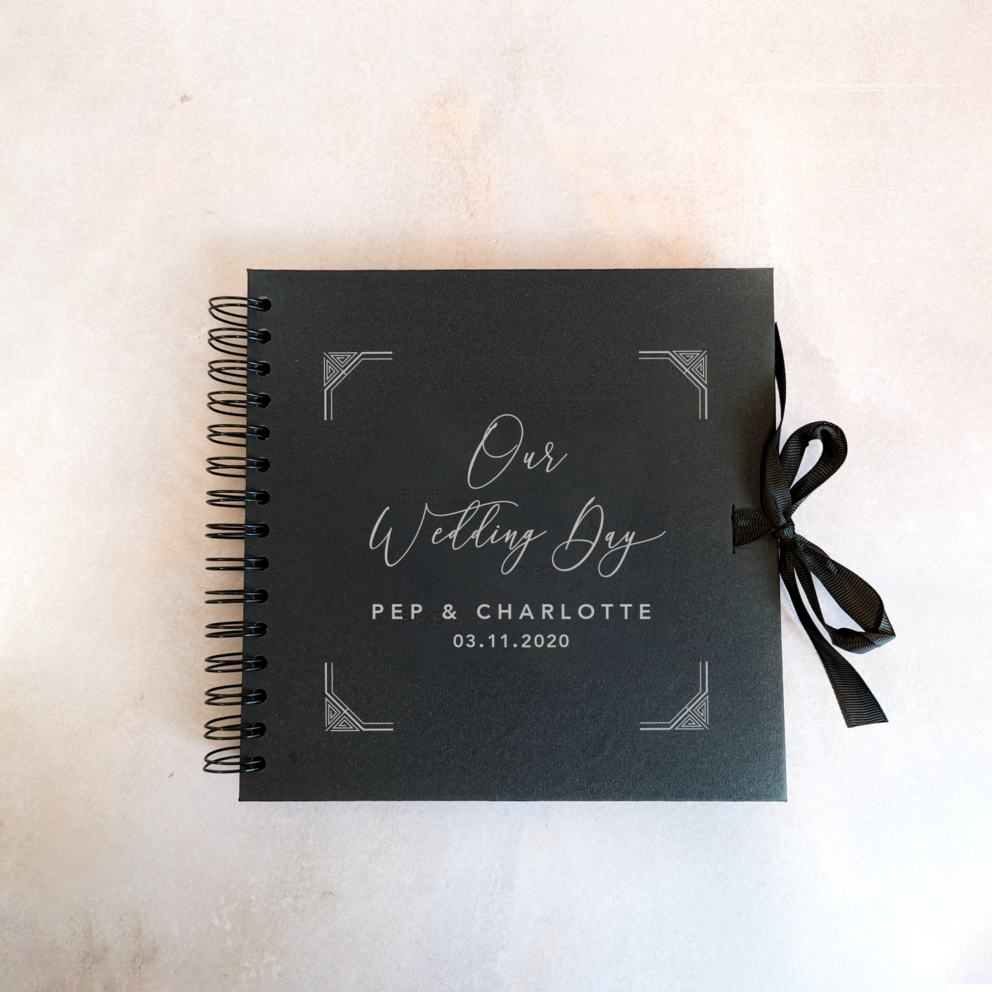 Personalised Wedding Day Scrapbook Album