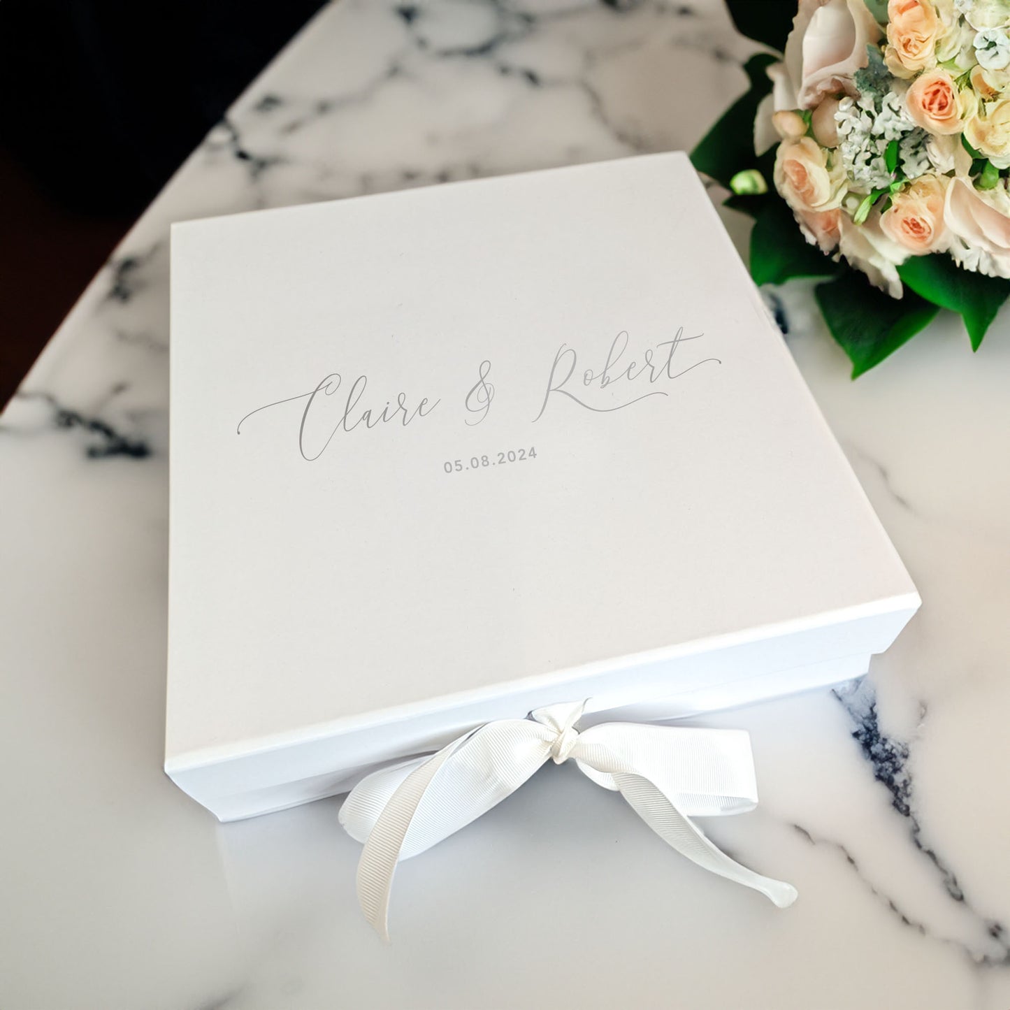 Personalised Wedding Gift Box - Large - for newly weds and anniversaries
