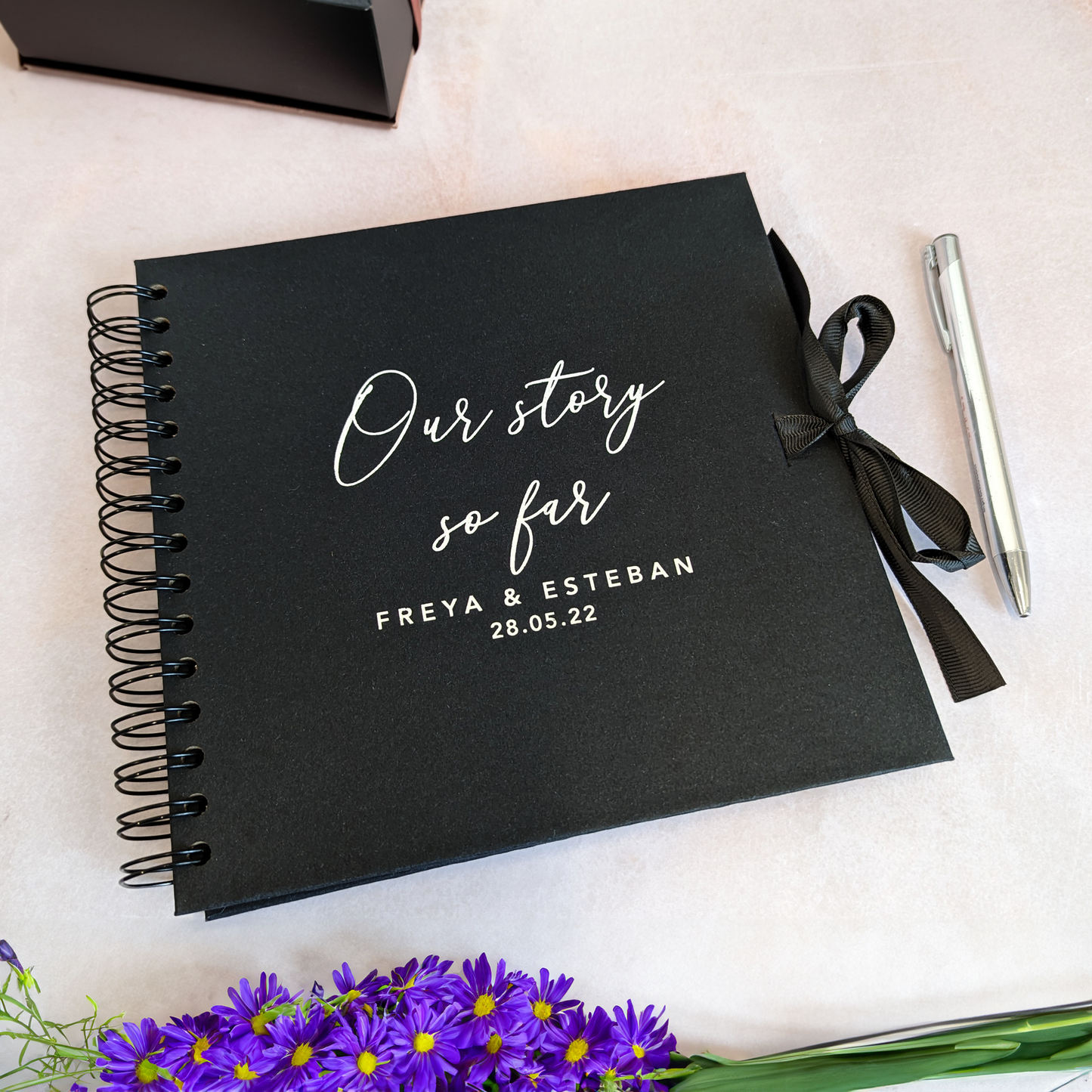 Personalised Anniversary Scrapbook - 'Our Story So Far'