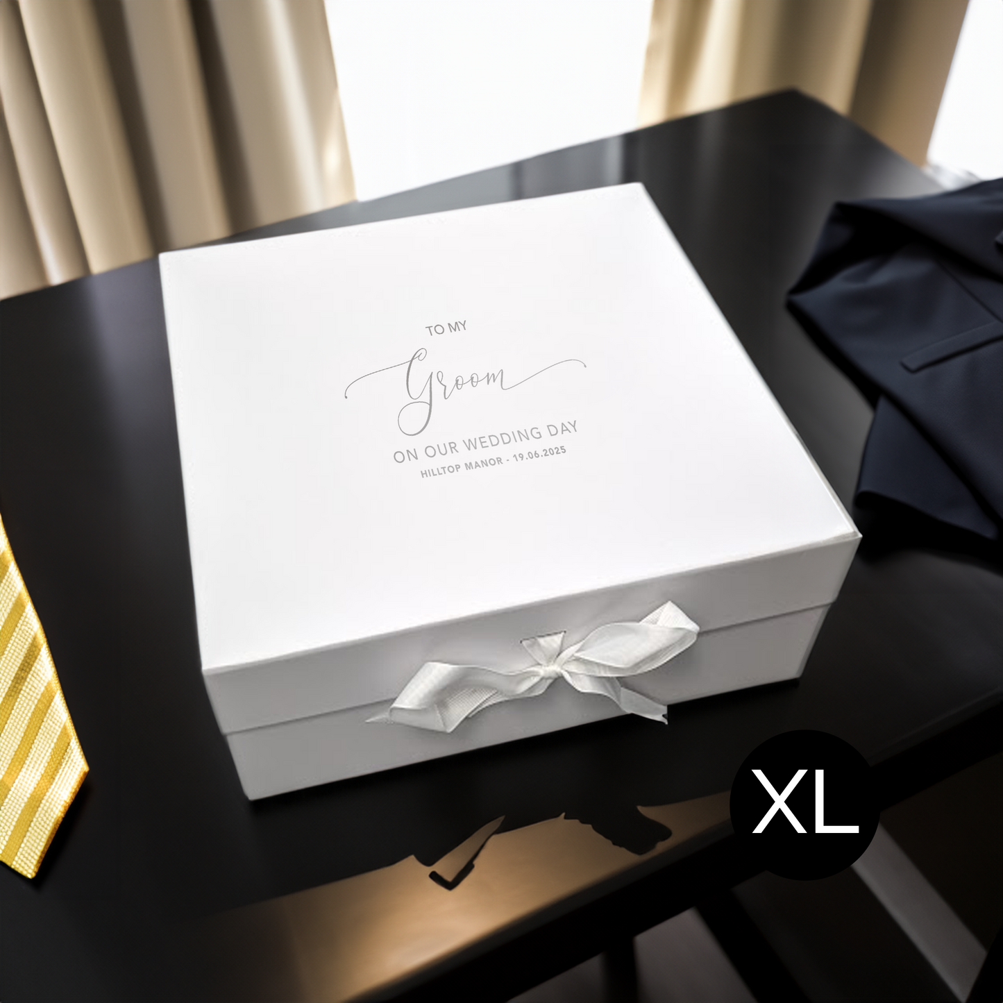To My Groom Gift Box - Personalised - Multi Size