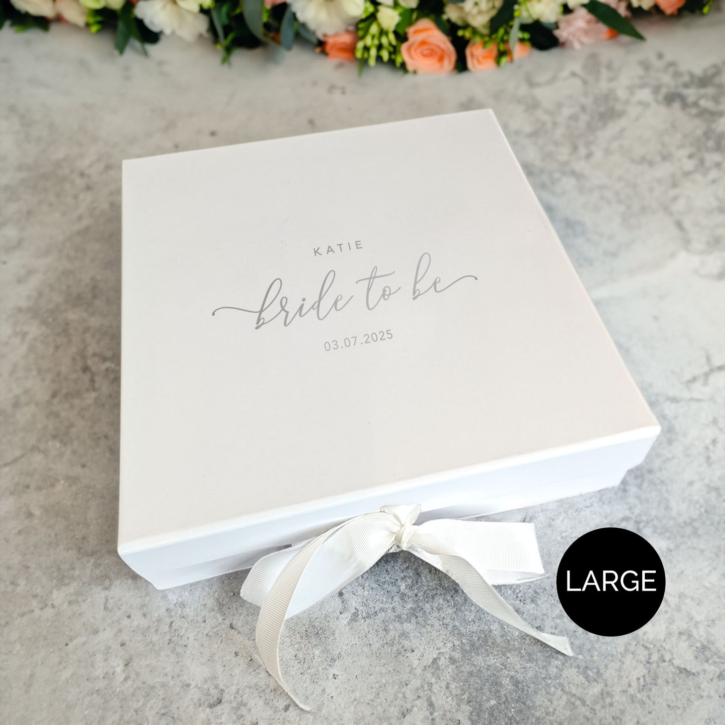 Bride To Be Gift Box - Multi Size - Personalised
