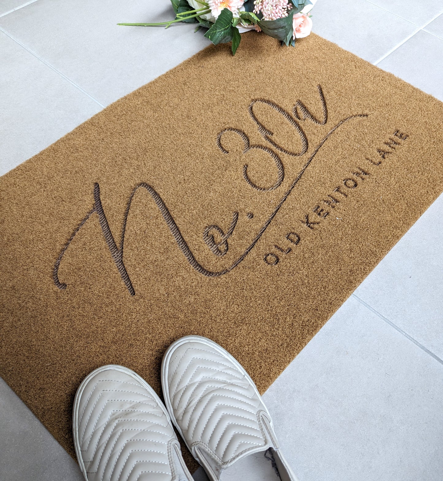 Custom Address Doormat - Personalised - Weatherproof