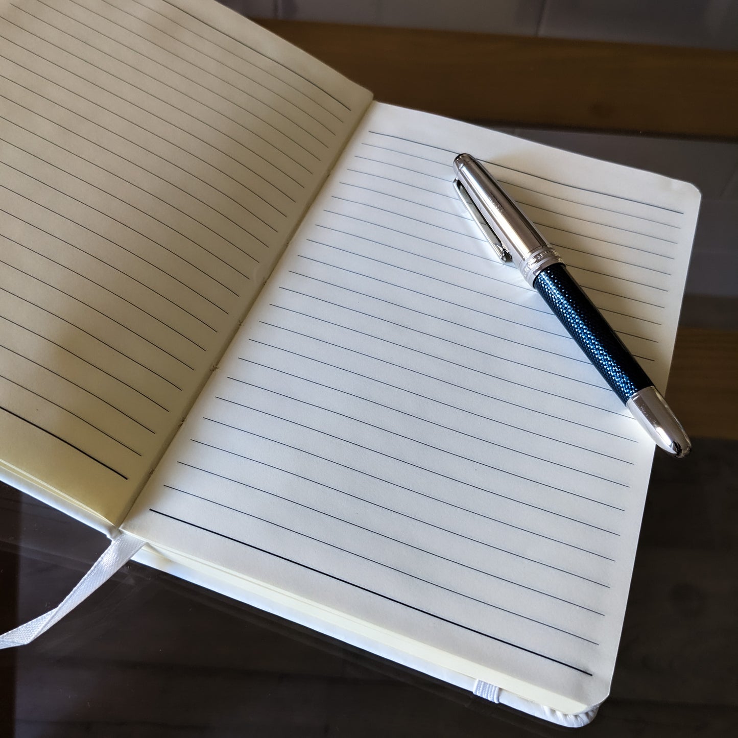 Personalised A5 Journal Notebook - Soft Cover - Black & White