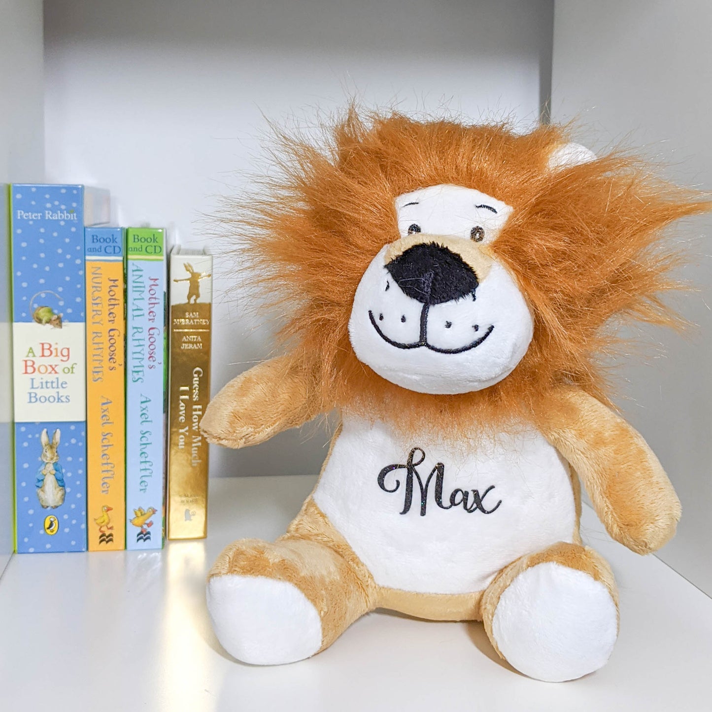 Personalised Lion Soft Toy - Teddy