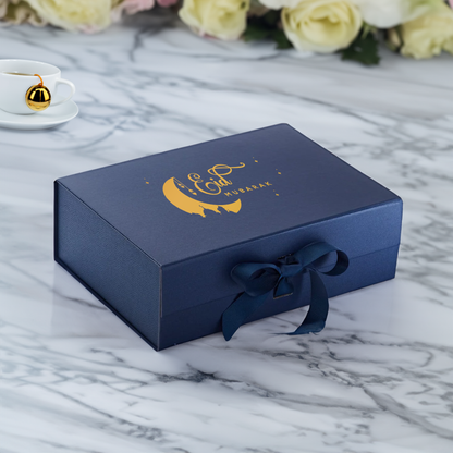 Eid Mubarak Gift Box - Multi Size - Real Foil