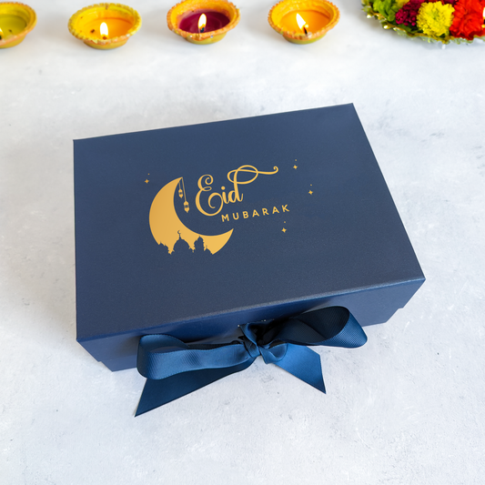 Eid Mubarak Gift Box - Multi Size - Real Foil