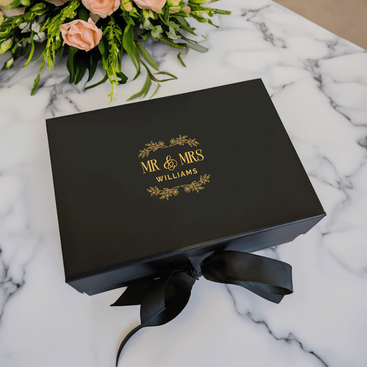 Mr & Mrs Wedding Gift Box - Multi Size - Personalised