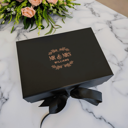 Mr & Mrs Wedding Gift Box - Multi Size - Personalised