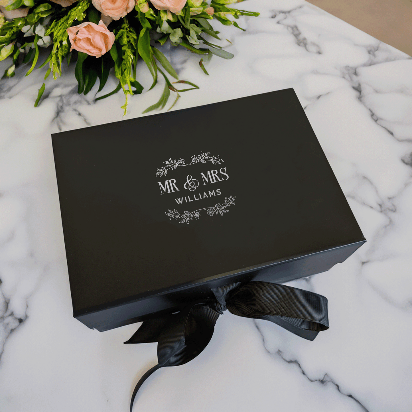 Mr & Mrs Wedding Gift Box - Multi Size - Personalised