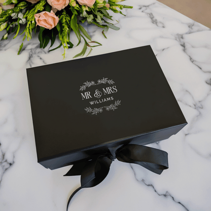 Mr & Mrs Wedding Gift Box - Multi Size - Personalised