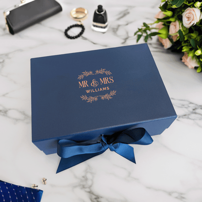 Mr & Mrs Wedding Gift Box - Multi Size - Personalised