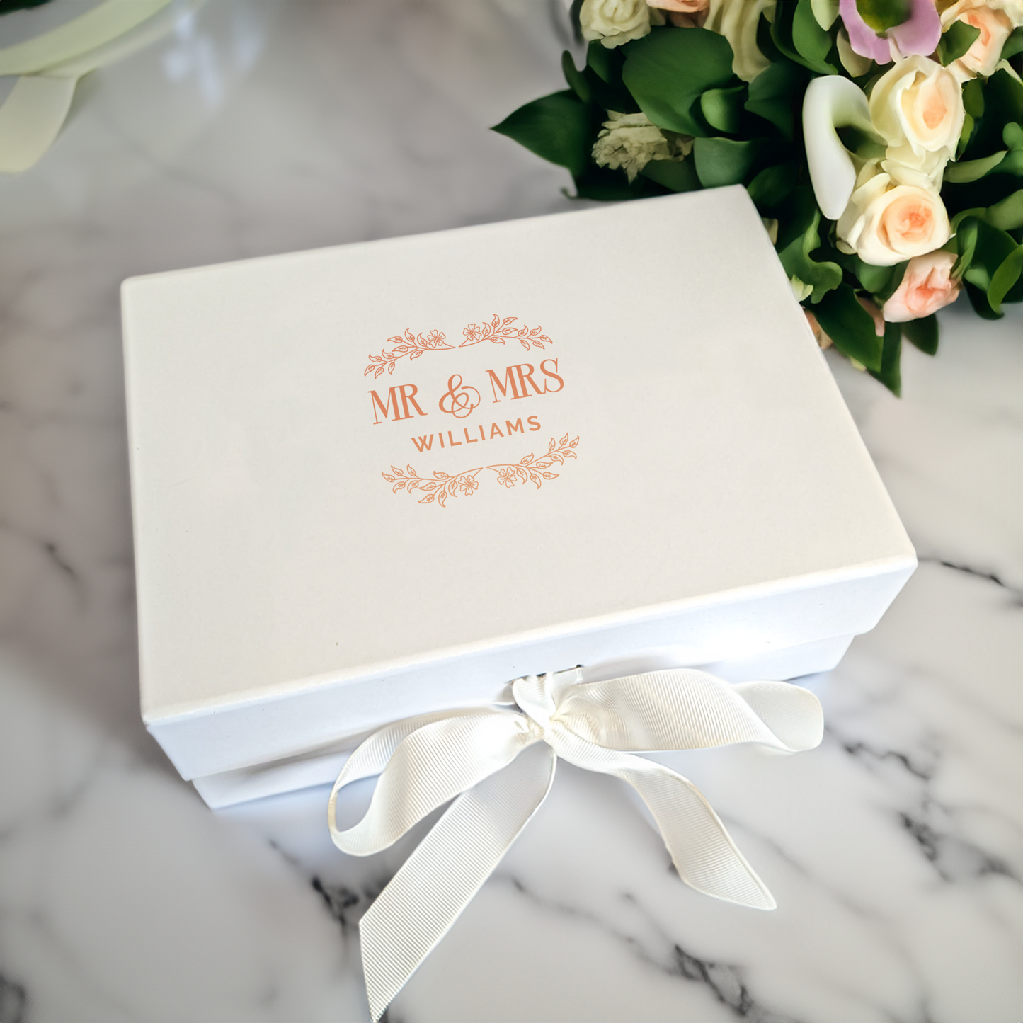 Mr & Mrs Wedding Gift Box - Multi Size - Personalised
