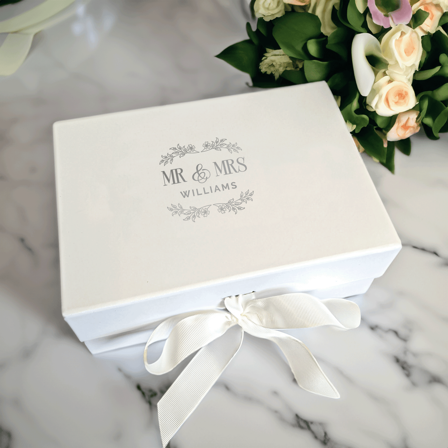 Mr & Mrs Wedding Gift Box - Multi Size - Personalised