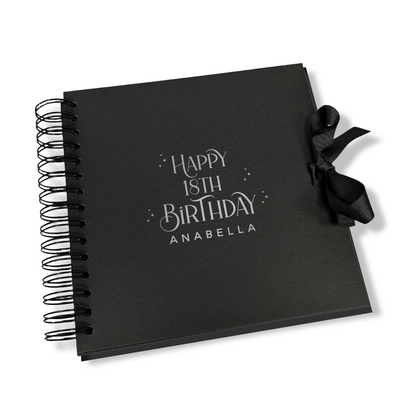 Personalised Scrapbook for Milestone Birthday - 8X8" Square