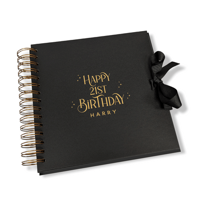 Personalised Scrapbook for Milestone Birthday - 8X8" Square