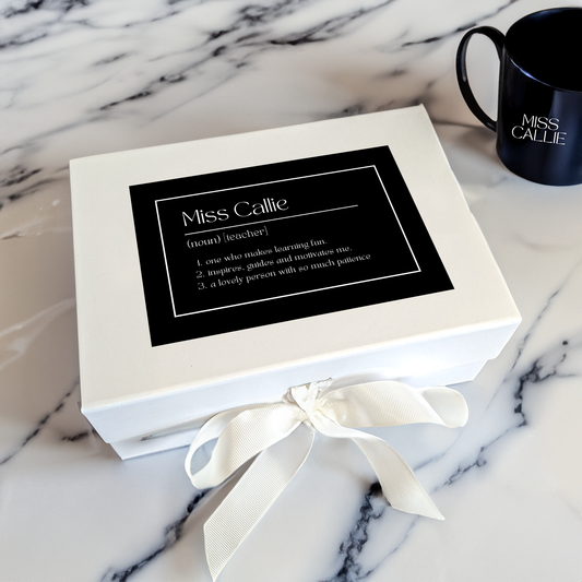 Teacher Gift Box - Personalised