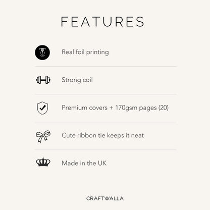 Mr & Mrs Christmas Memories Scrapbook Album - Personalised – Personalised Scrapbook Memory Book Photo Album