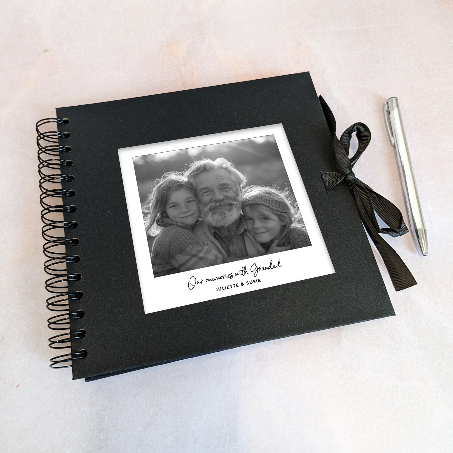 Father's Day Photo Scrapbook - Our memories with Dad/Granddad