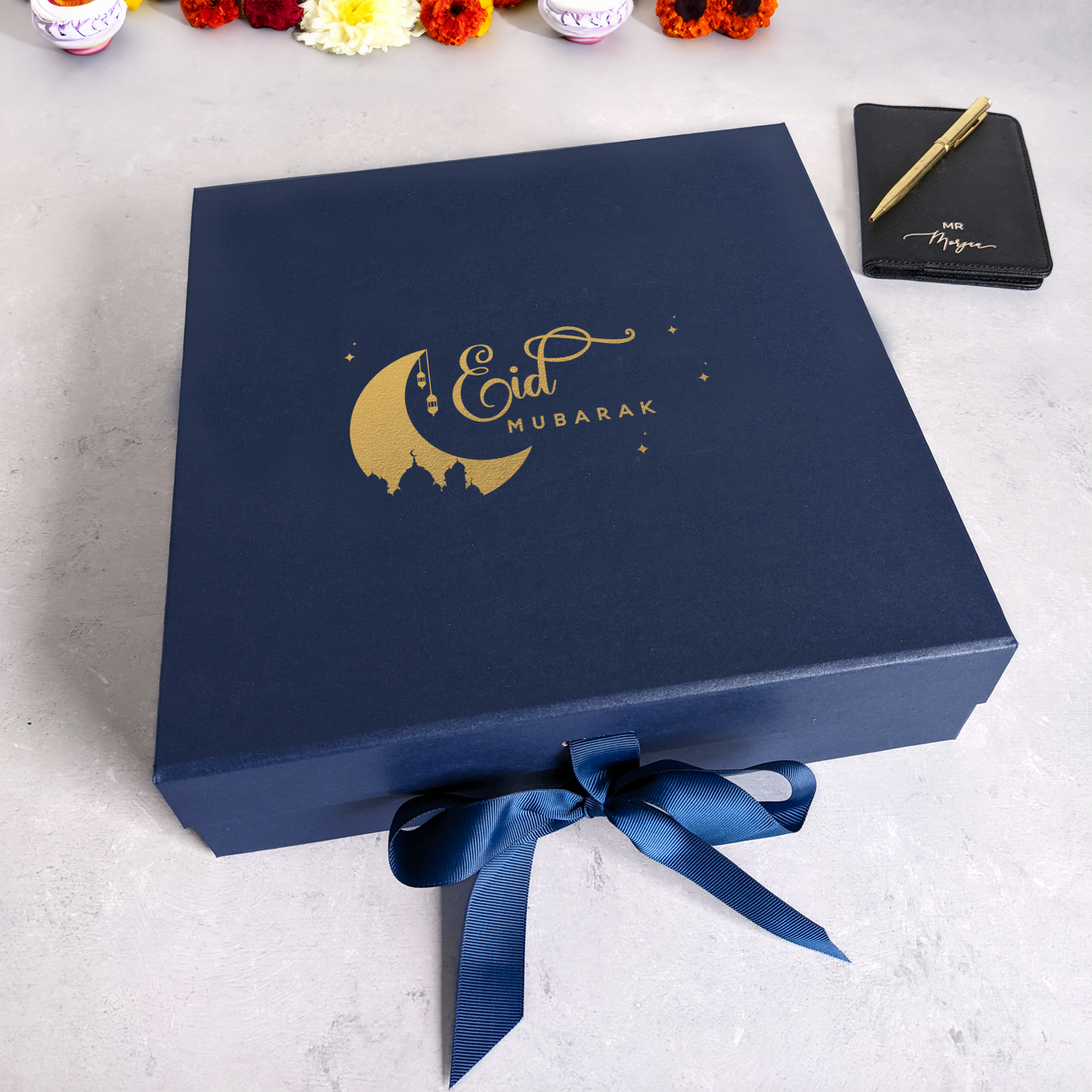 Eid Mubarak Gift Box - Multi Size - Real Foil