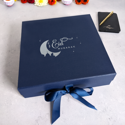 Eid Mubarak Gift Box - Multi Size - Real Foil