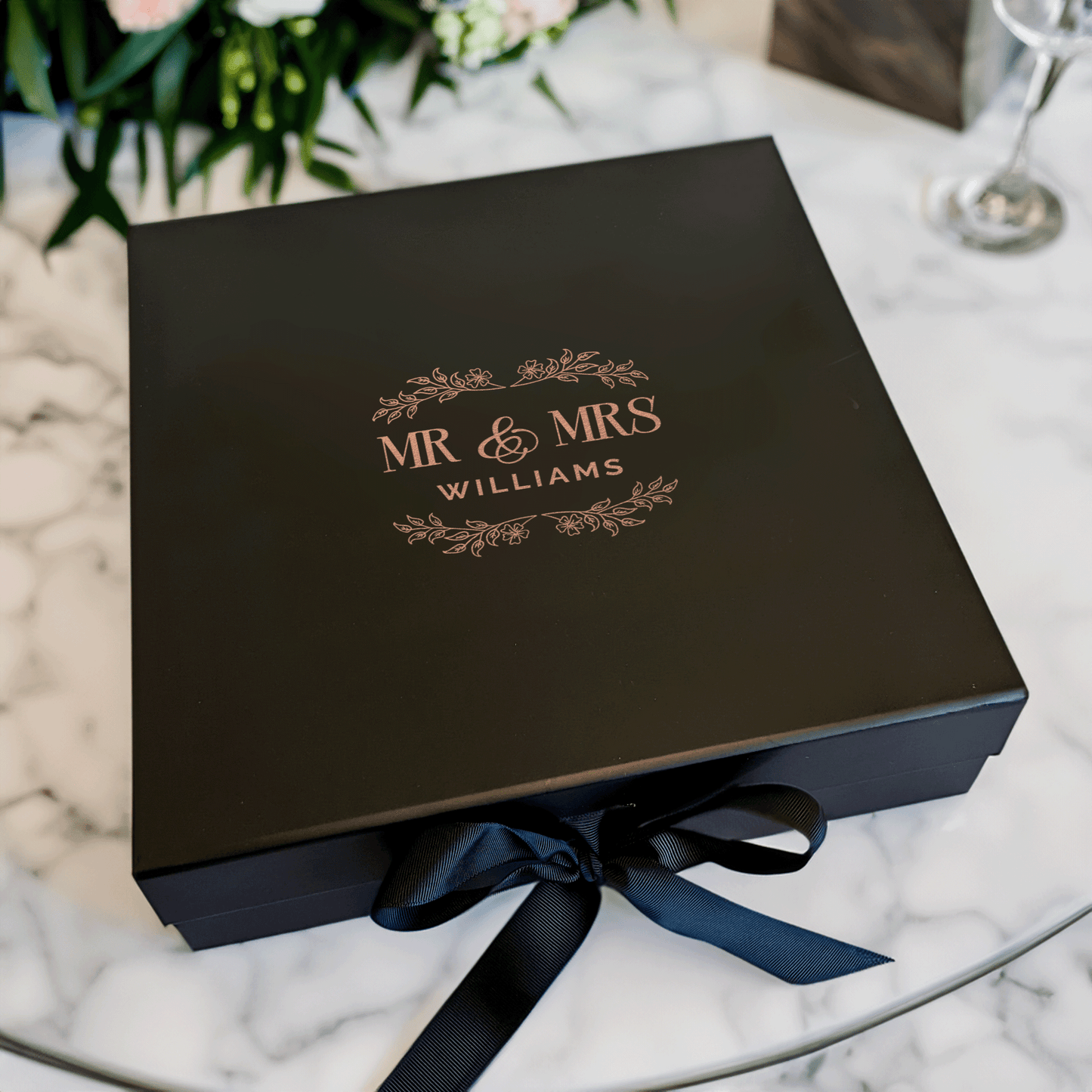 Mr & Mrs Wedding Gift Box - Multi Size - Personalised