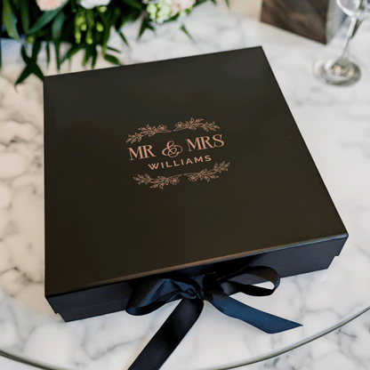 Mr & Mrs Wedding Gift Box - Multi Size - Personalised