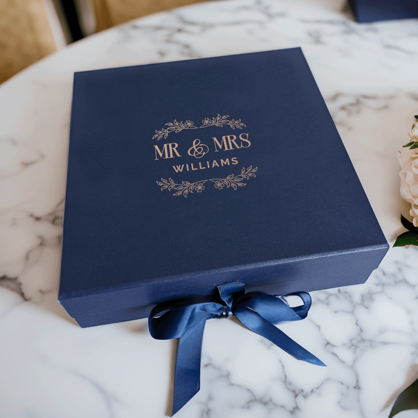 Mr & Mrs Wedding Gift Box - Multi Size - Personalised