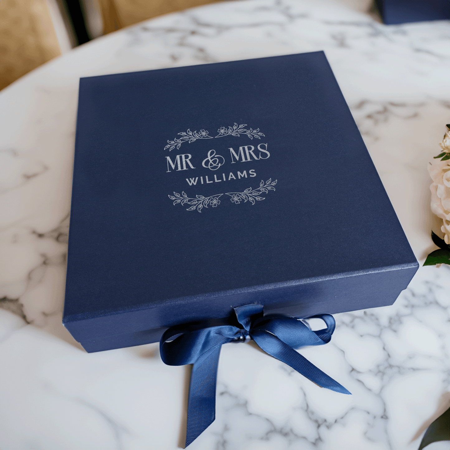 Mr & Mrs Wedding Gift Box - Multi Size - Personalised