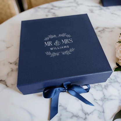 Mr & Mrs Wedding Gift Box - Multi Size - Personalised