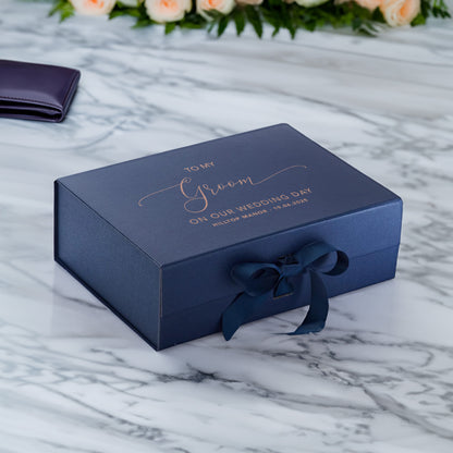 To My Groom Gift Box - Personalised - Multi Size
