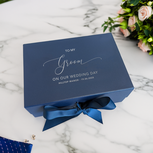To My Groom Gift Box - Personalised - Multi Size