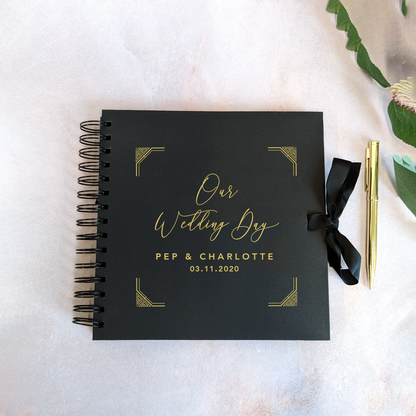 Personalised Wedding Day Scrapbook Album