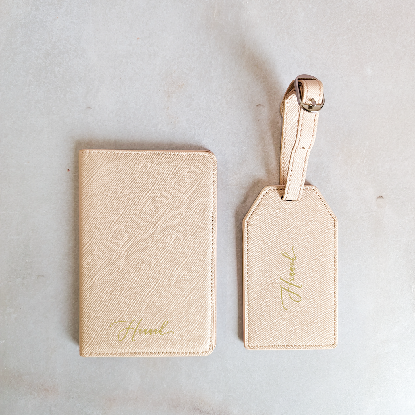 Personalised Passport Holder & Luggage Tag