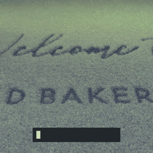 Custom Engraved Personalised Doormat with text, logo, monogram & graphics - Synthetic Weatherproof