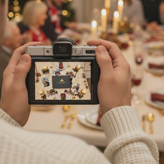 Mr & Mrs Christmas Memories Scrapbook Album - Personalised