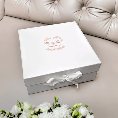 Mr & Mrs Wedding Gift Box - Multi Size - Personalised