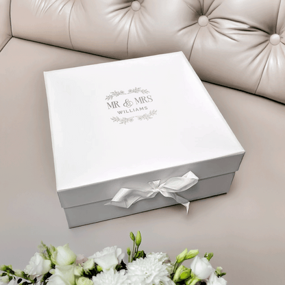 Mr & Mrs Wedding Gift Box - Multi Size - Personalised