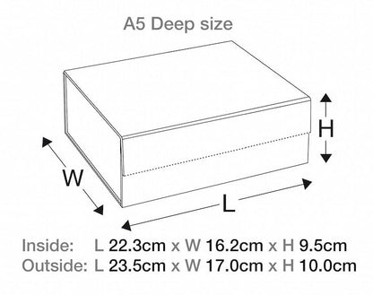 Galentines Gift Box - Blush Medium Deep A5 Size